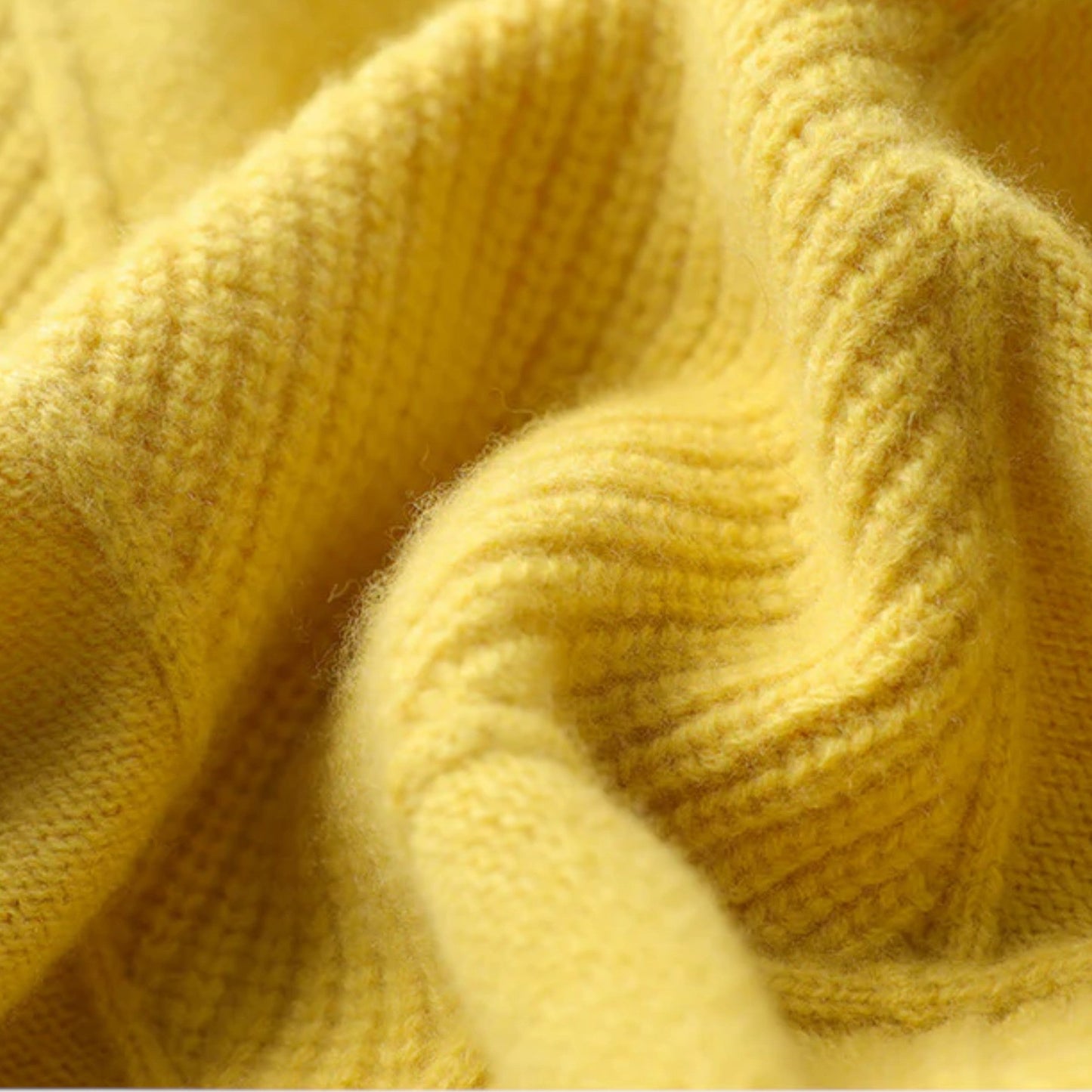 Suéter Mujer Cachemira Cuello Alto Envolvente